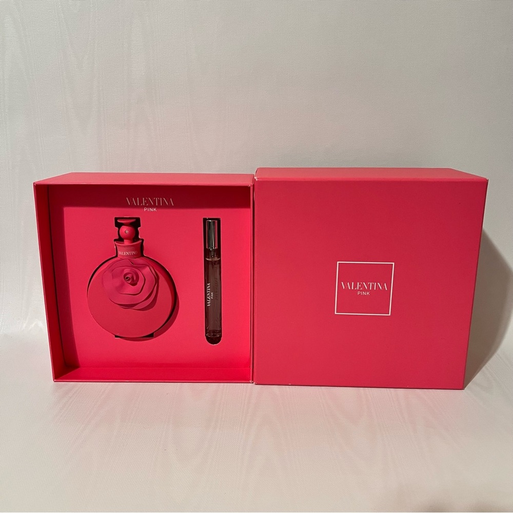 Valentina Pink by Valentino EDP Spray 80ml/2.7fl oz & Eau De 10ml/0.34 fl